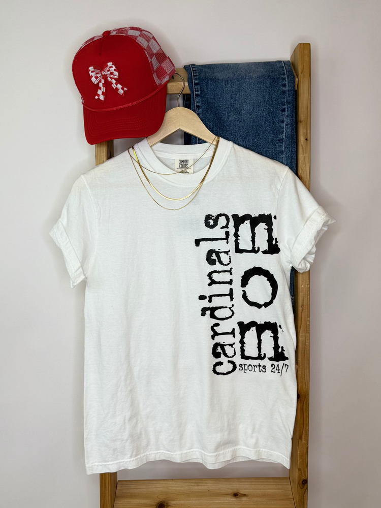 Cardinals Mom 24/7 Tee