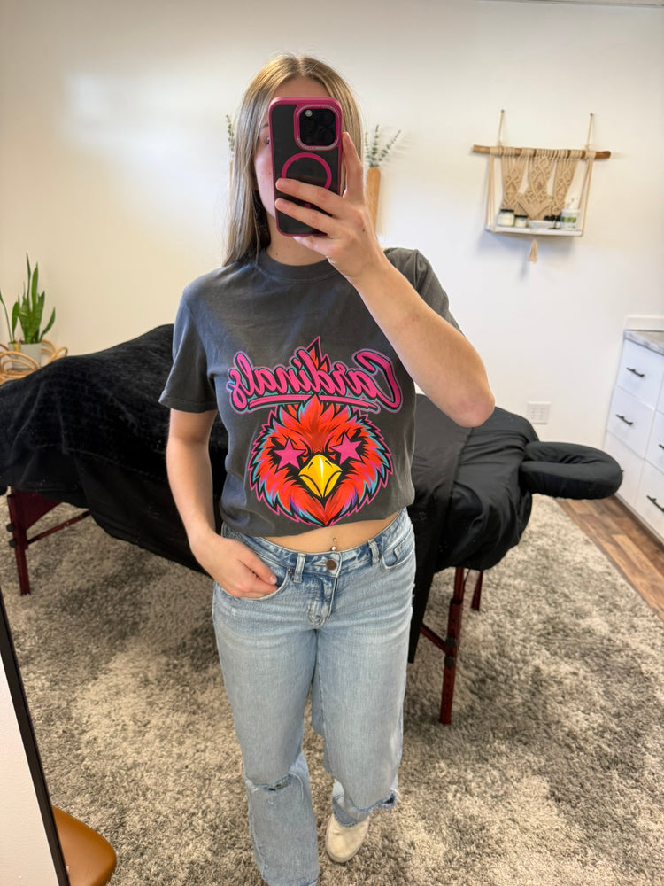Neon Cardinals Graphic Tee