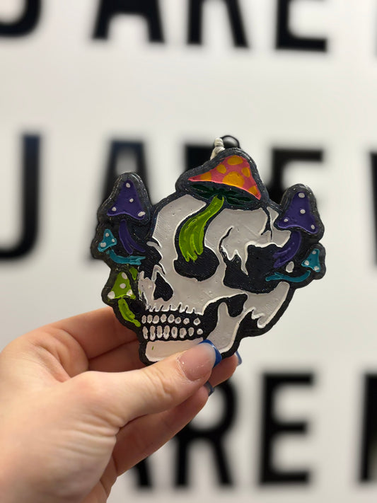 Freshies – Car & Room Air Fresheners-Mushroom Skeleton- Whiskey Reserve