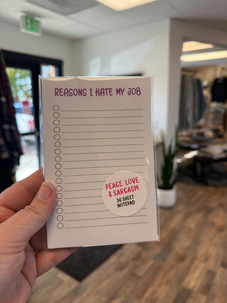 Snarky To Do Note Pads