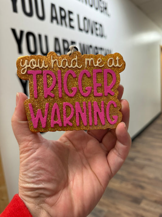Freshies – Car & Room Air Fresheners- You Had Me At Trigger Warning-Laundry