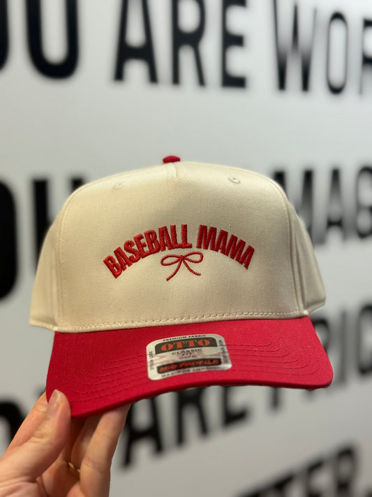 Embroidered Baseball Hats- Baseball Mama