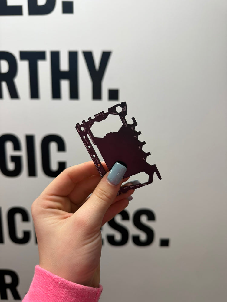 Multitool Wallet Size Card