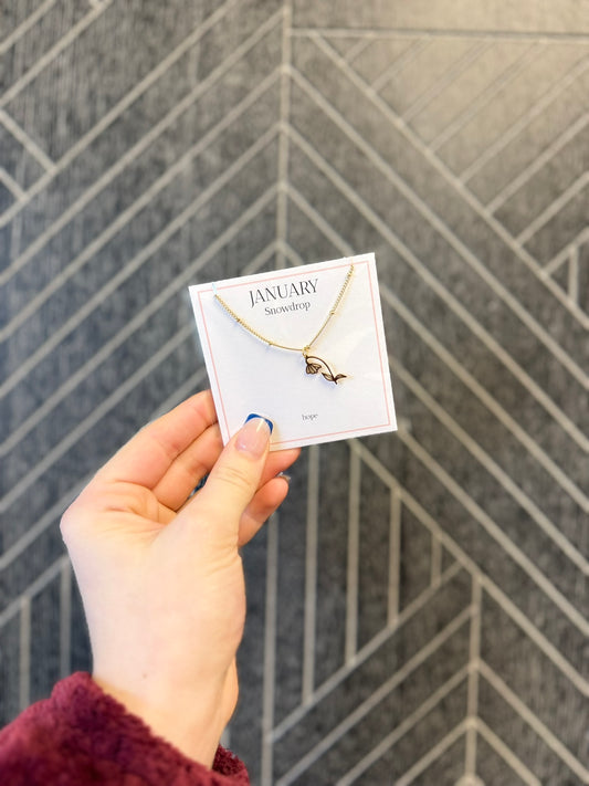 Birth Month Necklace