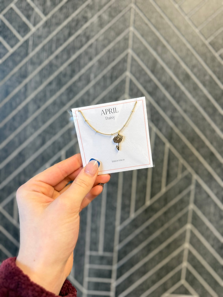 Birth Month Necklace