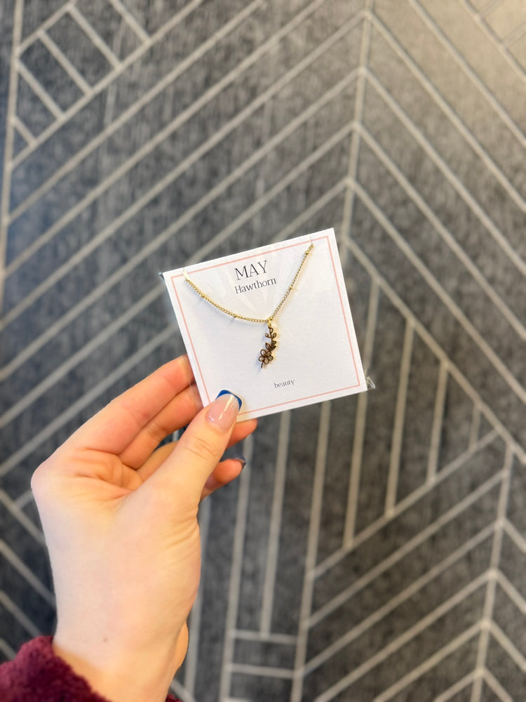 Birth Month Necklace