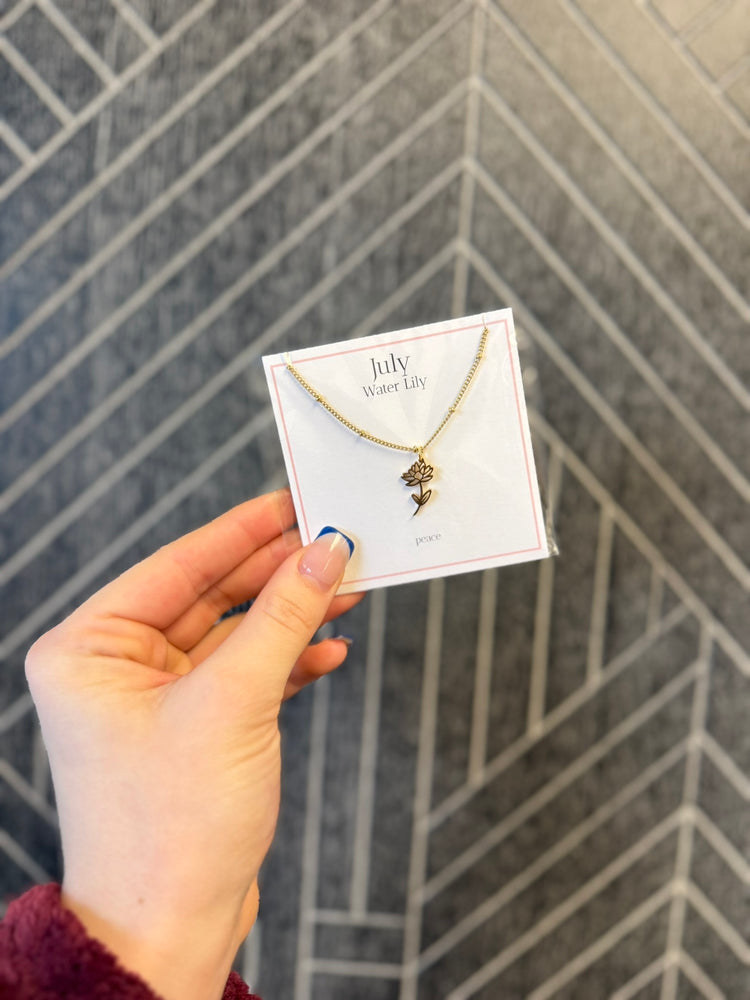 Birth Month Necklace