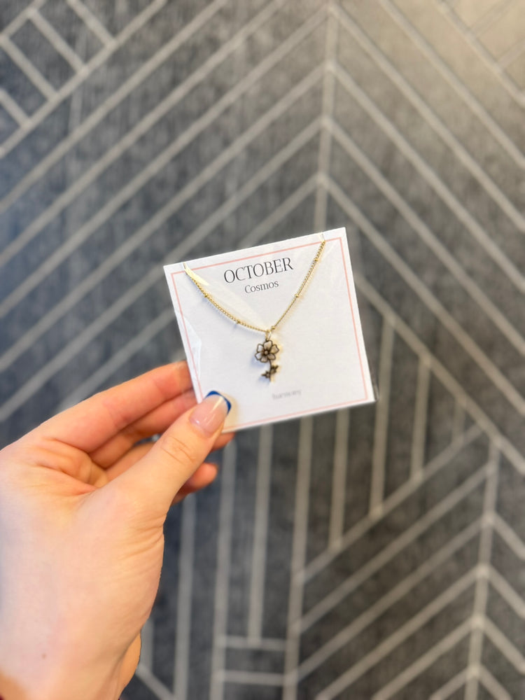 Birth Month Necklace