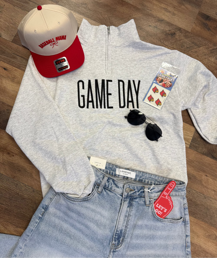 Game Day Quarter Zip Jacket