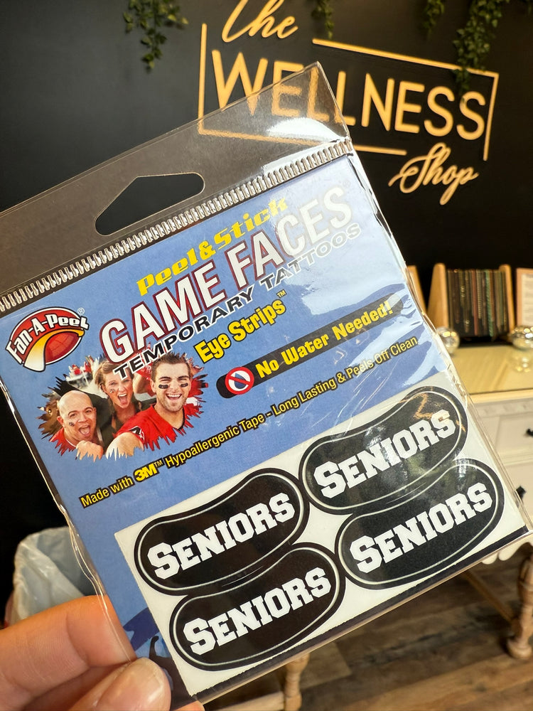 Game Faces Temporary Tattoos