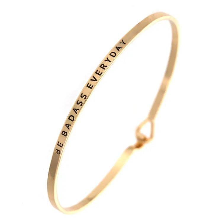Engraved Stackable Bangles