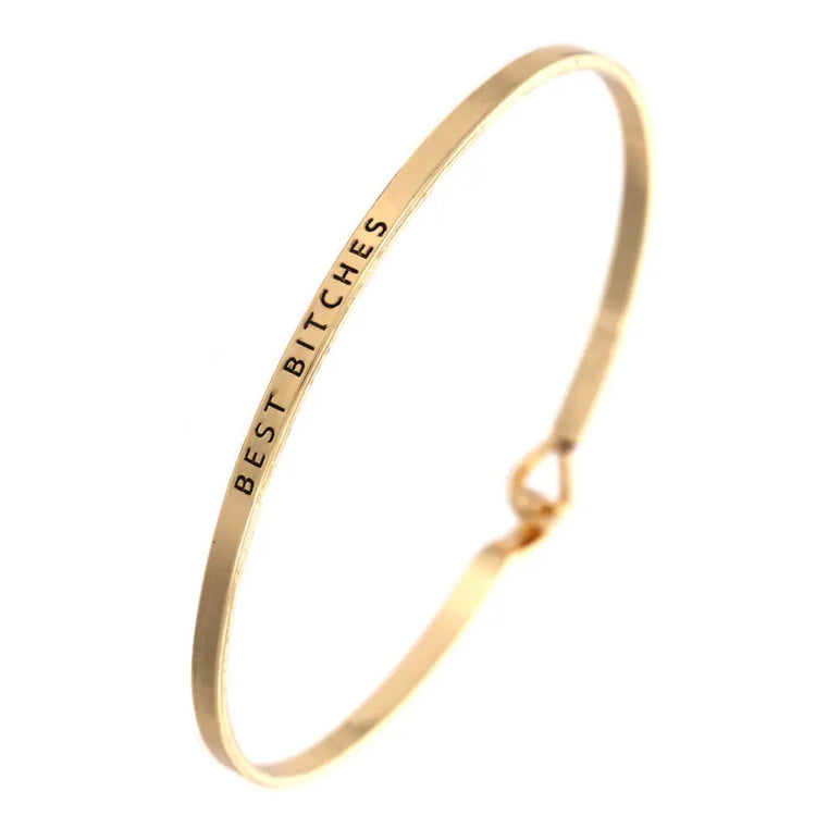 Engraved Stackable Bangles
