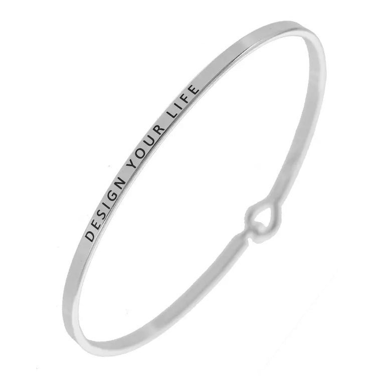 Engraved Stackable Bangles