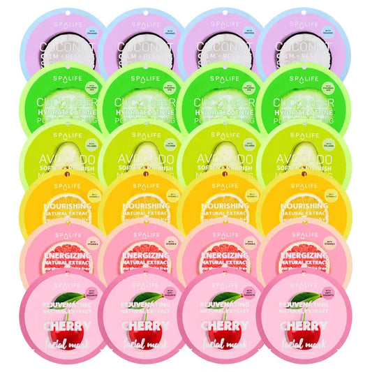 Korean Fruit Infused Face Masks