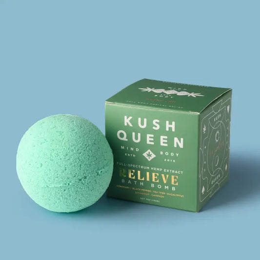 Kush Queen Full Spectrum Hemp Extract Bath Bombs