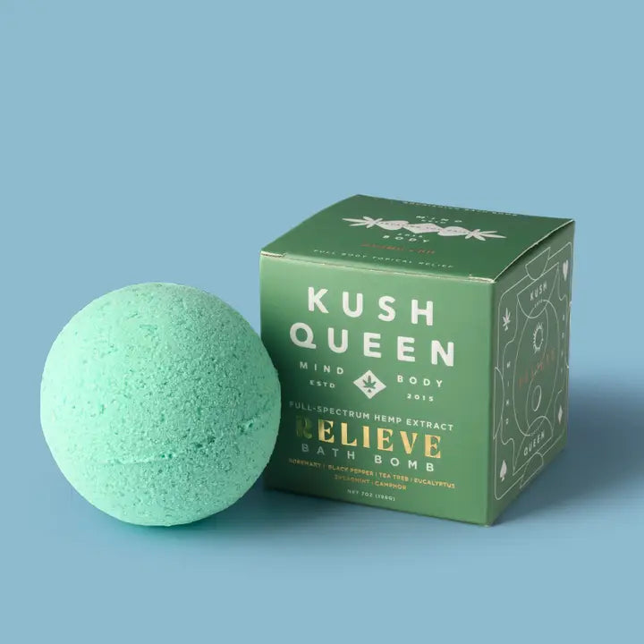 Kush Queen Full Spectrum Hemp Extract Bath Bombs
