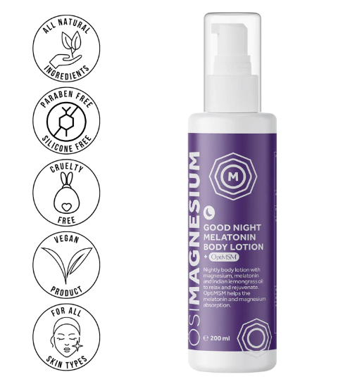 ŐSIMAGNESIUM Melatonin Body lotion
