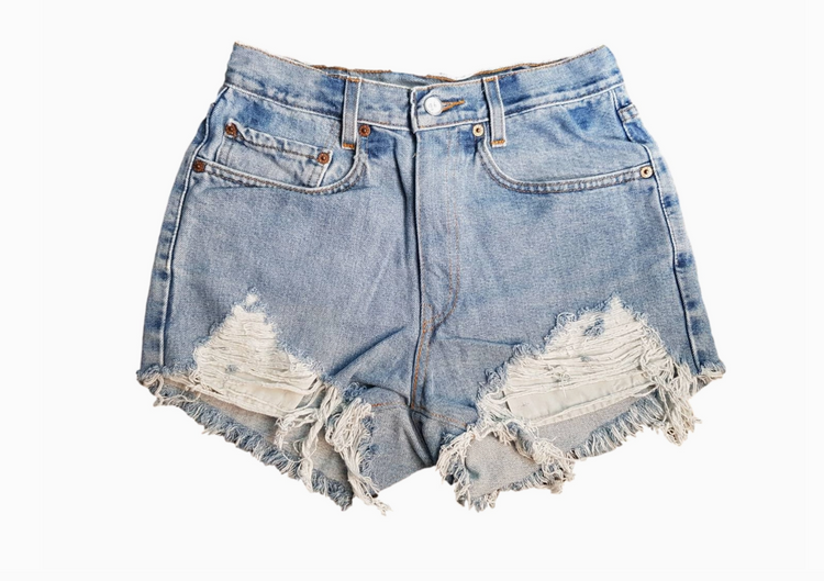 Vintage Levi’s High-Rise Cutoff Shorts